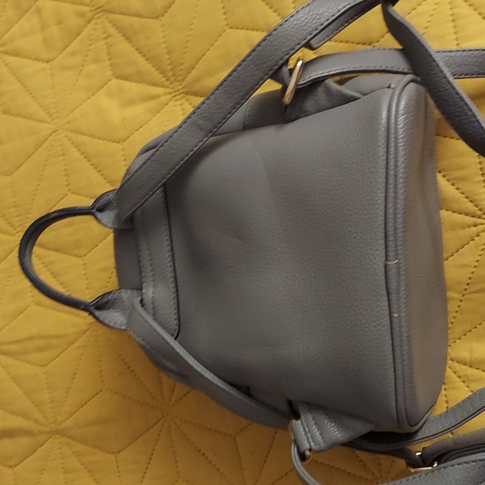 Small Gray Mini Backpack - image 2